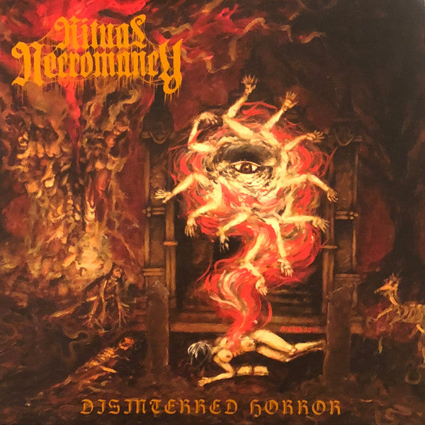 Ritual Necromancy : Disinterred Horror (LP, Album, Gol)